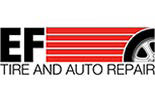 E.F. Tire And Auto Repair logo