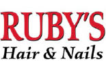 Ruby's Hair & Nails logo