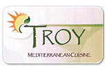 TROY MEDITERRANEAN CUISINE logo