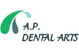 A.P. DENTAL ARTS logo