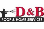 D & B ROOF & HOME SERVICES* logo