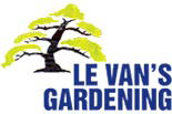 LE VAN'S GARDENING logo