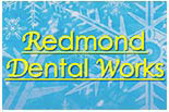 REDMOND DENTAL WORKS logo