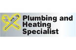 PLUMBING AND HEATING SPECIALIST logo