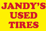 JANDY'S USED TIRE logo