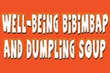 WELL BEING BIBIMBAP & DUMPLING SOUP logo