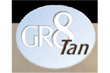 GR8 TAN logo