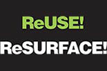 Reuse! Resurface! logo