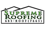 SUPREME ROOFING logo