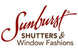 SUNBURST SHUTTERS logo