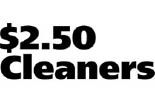 $2.50 Dry Cleaners logo