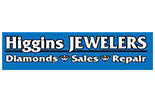 HIGGINS JEWELERS logo