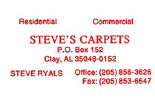 Steve's Carpets logo