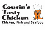 COUSIN'S TASTY CHICKEN logo