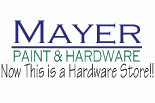 MAYER PAINT & HARDWARE logo