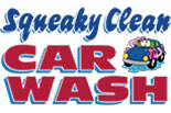 SQUEAKY CLEAN CAR WASH logo