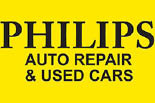 PHILLIPS AUTO REPAIR & USED CARS logo