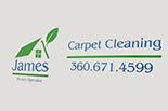 JAMES CARPET CLEANING logo