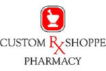 CUSTOM RX SHOPPE PHARMACY logo