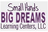 SMALL HANDS, BIG DREAMS LEARNING CENTERS logo