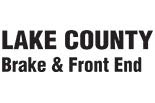 LAKE COUNTY BRAKE & FRONT END logo