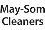 MAY-SOM CLEANERS logo