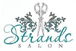 STRANDS SALON logo