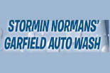 STORMIN NORMANS' GARFIELD AUTO WASH logo