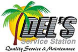DEL'S SERVICE STATION logo
