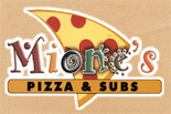 MIONES PIZZA & SUBS/ SOUTH POINT logo
