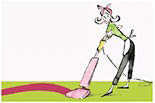 Layla's Maid Service logo