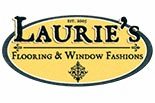 LAURIE,S FLOORING $ WINDOW logo