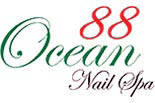 88 OCEAN NAIL SPA STATEN ISLAND logo