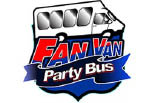 THE FAN VAN PARTY BUS NEW JERSEY logo
