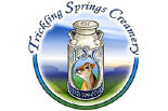 TRICKLING SPRINGS CREAMERY logo