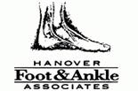 HANOVER FOOT & ANKLE logo