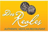DOS REALES AUTHENTIC MEXICAN logo