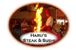 HARU'S JAPANESE STEAK & SUSHI logo
