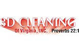 3D CLEANING logo