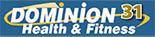 DOMINION HEALTH N FITNESS logo