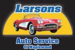 LARSON'S AUTO SERVICE logo