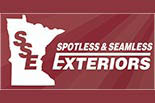 SPOTLESS & SEAMLESS EXTERIORS logo