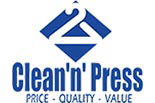 CLEAN N PRESS logo