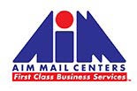 AIM MAIL CENTER logo