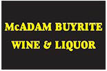 MCADAM BUY RITE LIQUOR logo