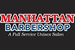 MANHATTAN BARBER SHOP logo