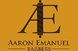 AARON EMANUEL SALON BARBER SHOP logo
