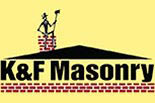 K & F Masonry logo