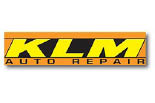 KLM AUTO REPAIR logo