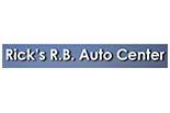 RICK'S RB AUTO CENTER logo
